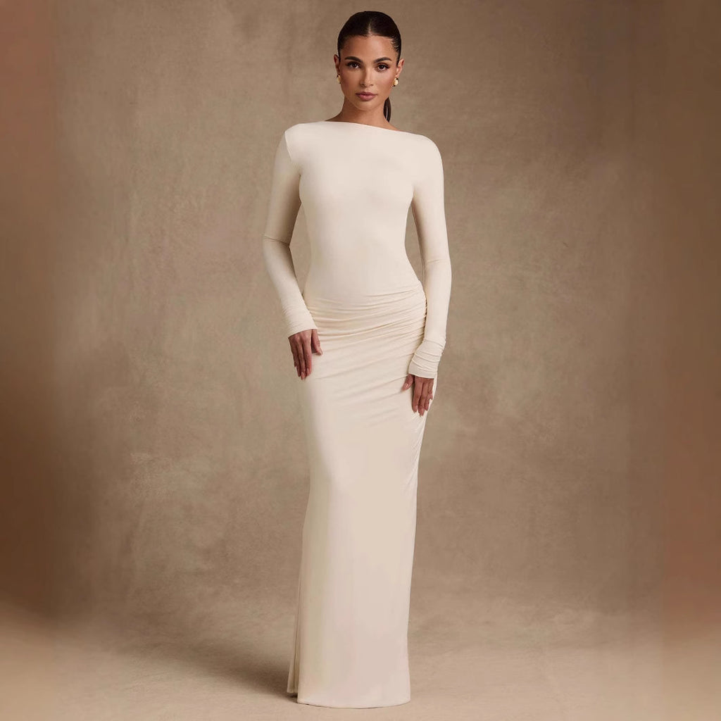 Abito aderente lungo