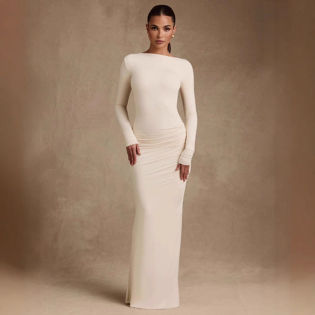 Abito aderente lungo