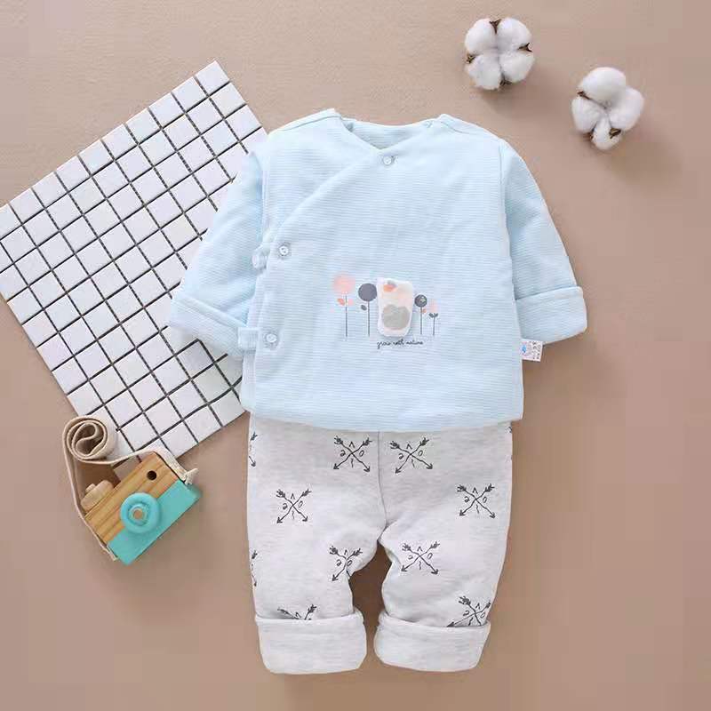 Hot-selling New Baby Clothes Quilted Two-piece Suit