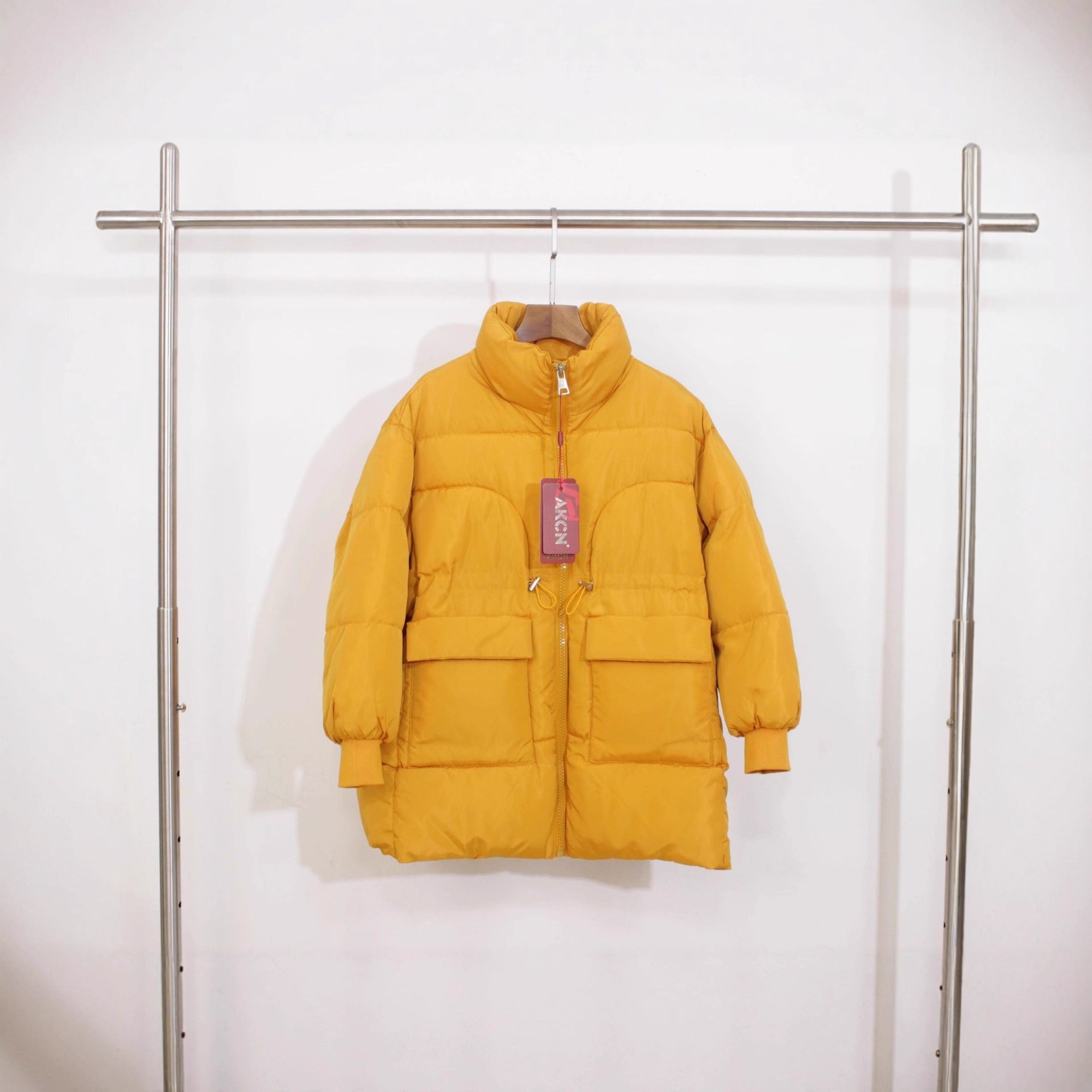 Loose Clothes Cotton-padded Clothes Women's Mid-length