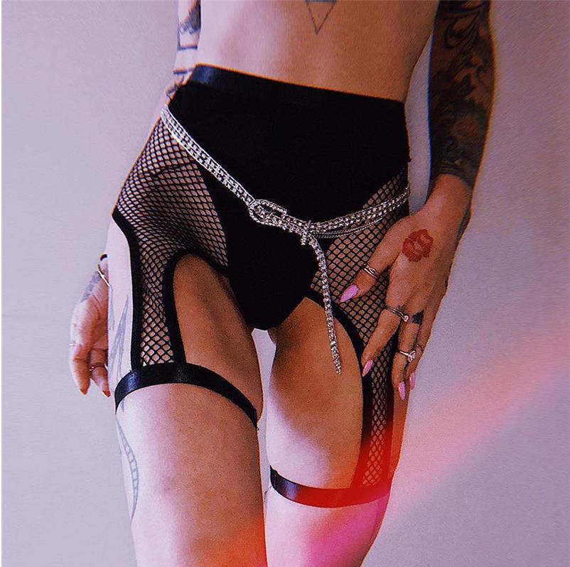 Hot Selling Trendy Hollow Fishnet Stitching Temptation Panties