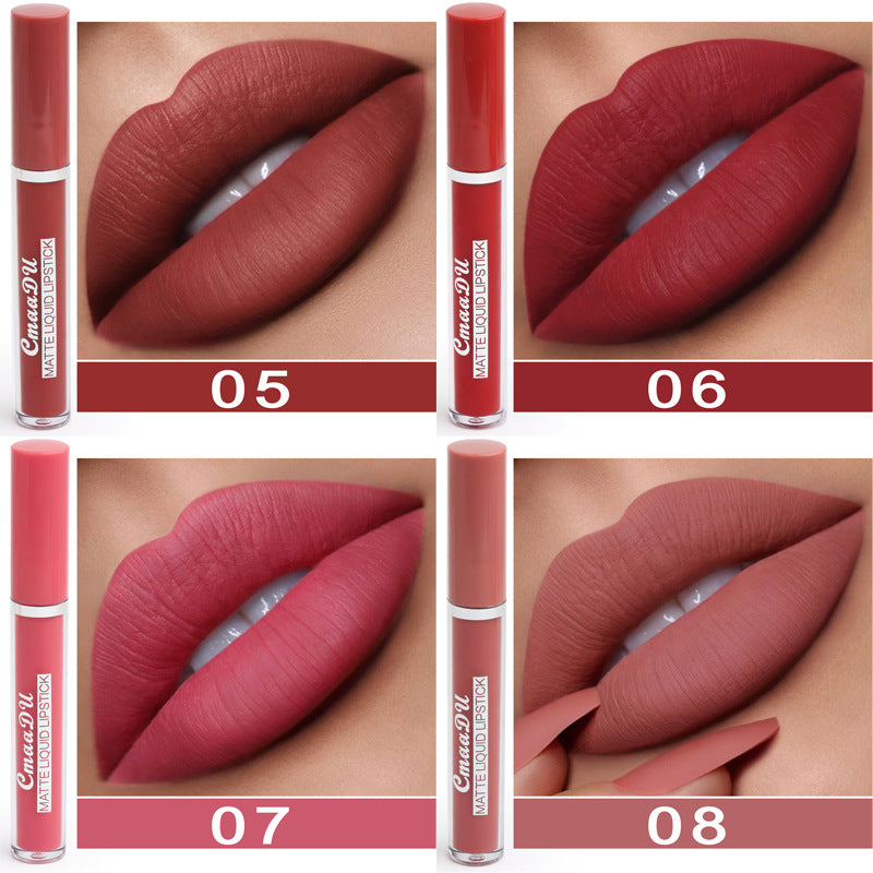 Rossetto Opaco Impermeabile Anti-Macchia - Confezione da 10