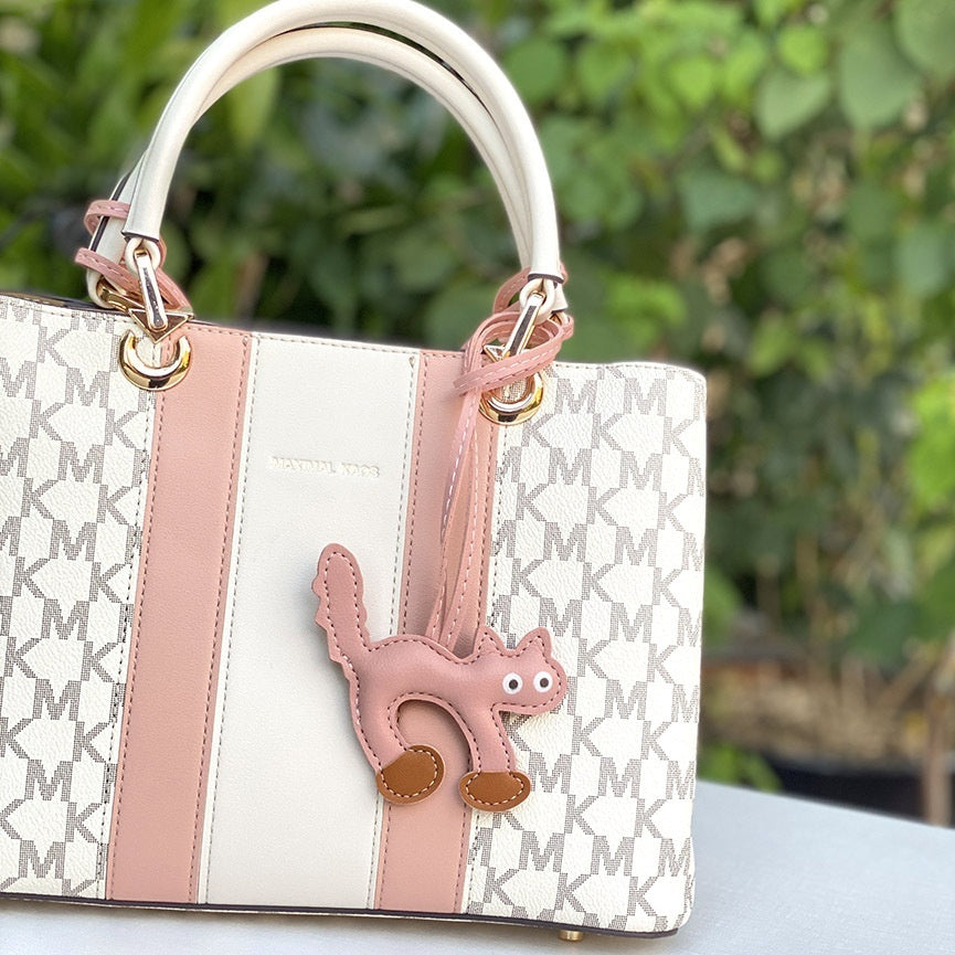 Ciondolo Mini Gatto in Pelle PU